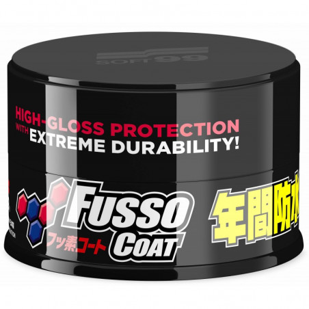 Soft99 New Fusso Coat 12 Months Wax Dark - nowa formuła