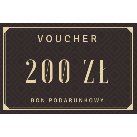 Voucher 200 zł  - Bon podarunkowy